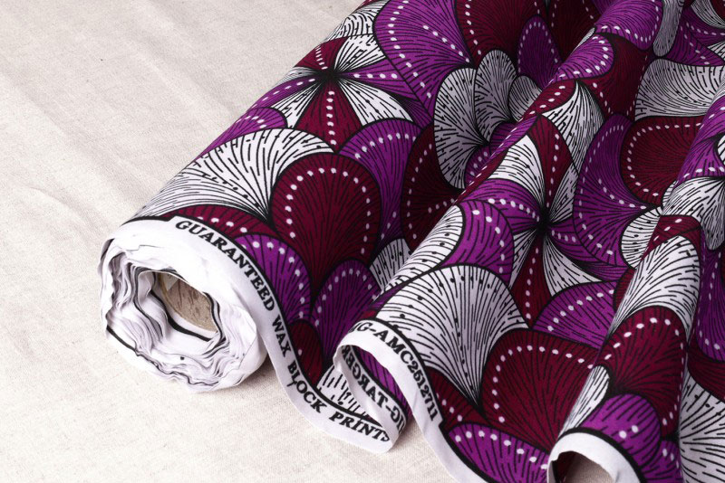 Beidseitig bedruckter Stoff im Stil traditioneller afrikanischer Motive, herrlich weich und pflegeleicht!  Bk7934 African Waxprint Afrika Wickelstoffe African Waxprint - Akono