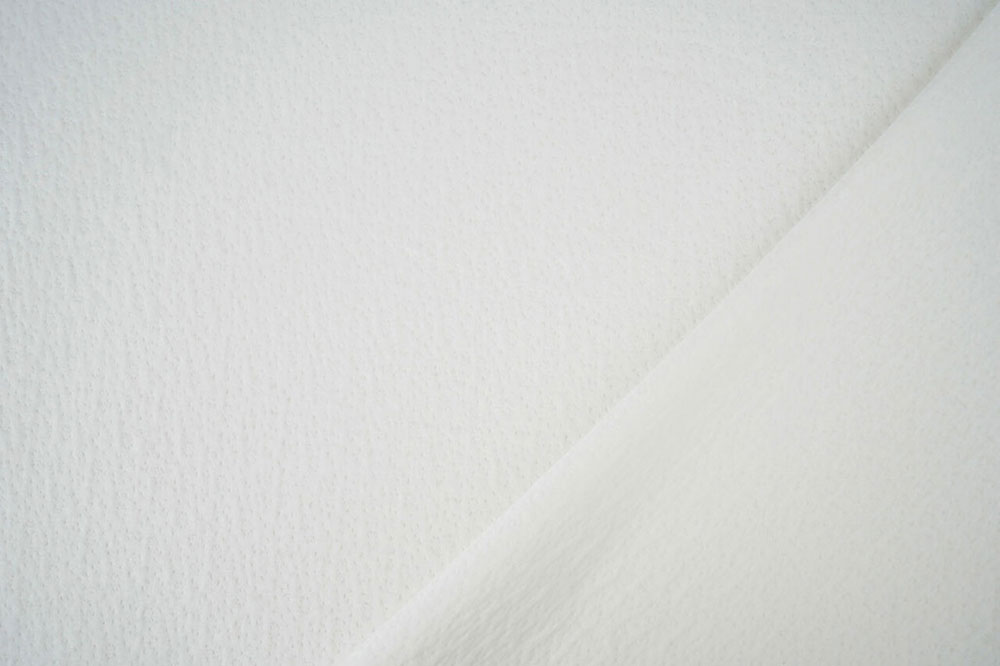 Schwerer Jersey aus reiner Baumwolle im Musselin-Stil! Bk7942 Musselin Jersey Weiss S4(1) Uni Musselin-Baumwolljersey - Weiß