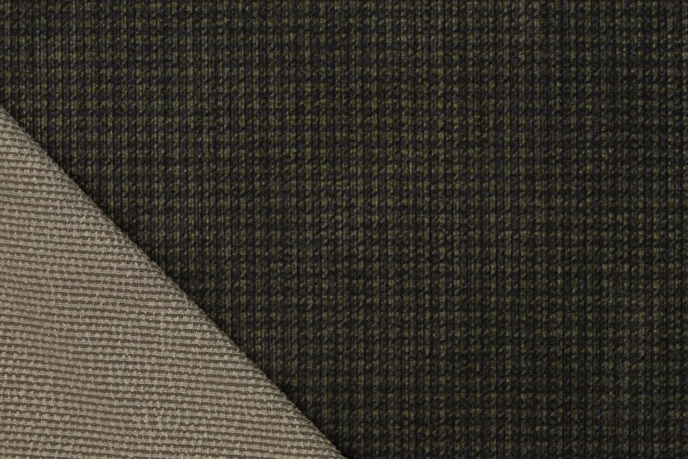 Der Cord-Stoff mit nostalgischem Vintage-Charme! Bk7988 Cord Vintage Pepita Cordstoffe Cord Vintage - Pepita - Army