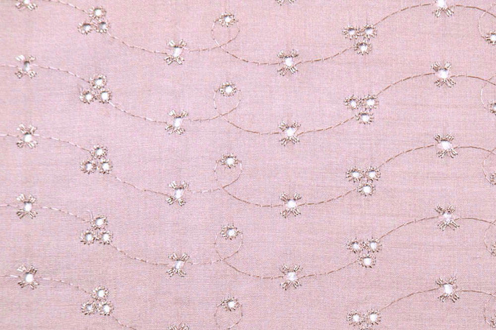 Fein gewobener Stoff mit edler Stickerei Co6344209 Lochstickerei Rose Stickerei/Spitze Baumwoll-Batist Lochstickerei Rose