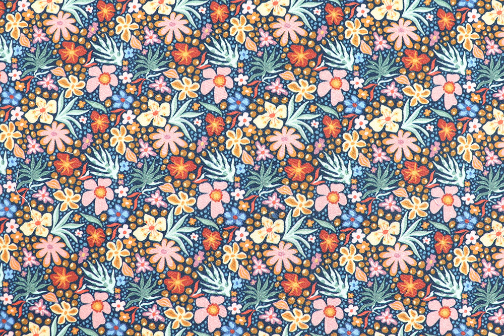 Eine exotische Farbexplosion für Blumenfans und Liebhaber knalliger Muster Co6876 Baumwollstoff Hawaii Blumen Blusenstoffe Baumwollstoff - Hawaii Flowers