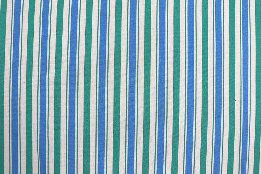 Bunt gestreifte Ware aus reiner Baumwolle in sommerlich-frischen Farben! Co6967540 Baumwollstoff Streifen Gruen Blau S4 Baumwolle Streifen Baumwollstoff - Streifen - Blau/Grün