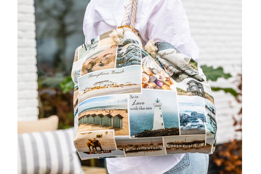 Dekostoff mit hübschem maritimen Motiv - ideal für Heimtextilien und mehr!  Ds1876 Dekostoff Meeresbriese S4(1) Dekostoffe Maritim Premium-Dekostoff - Meeresbrise