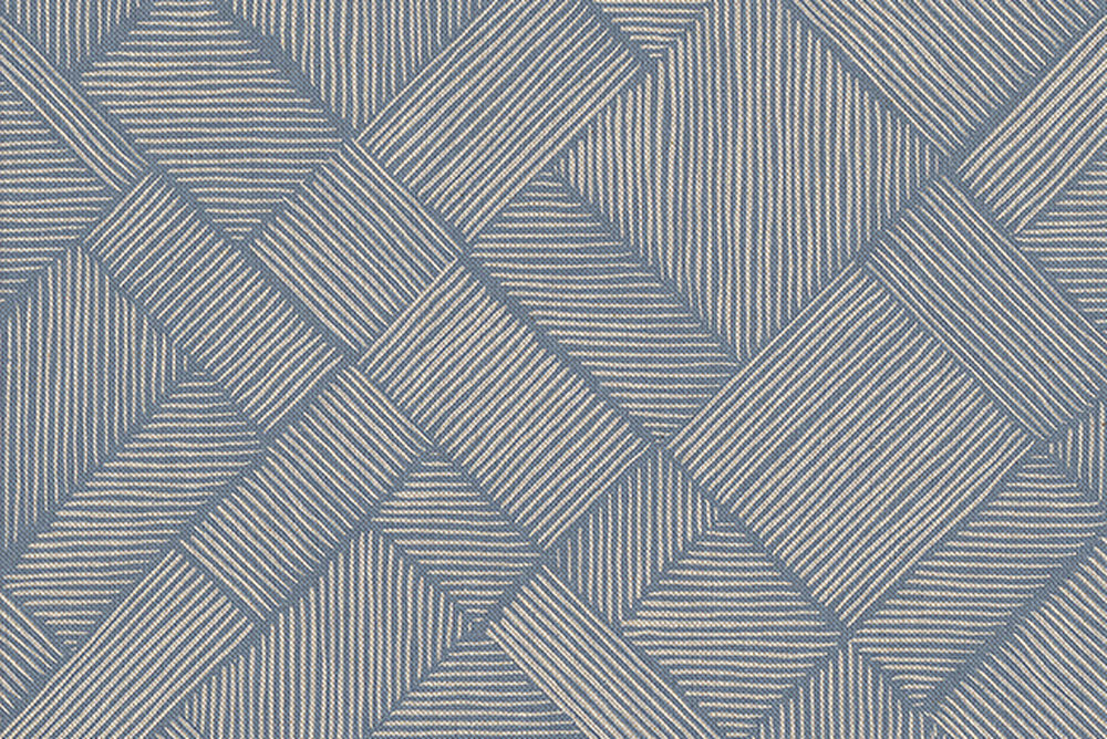 Blauer Dekostoff mit Diagonalstreifen für echte Eye-Catcher-Deko! Ds1907585 Dekostoff Leinenoptik Streifen Blau S4y Übergardinen Dekostoff Leinenoptik - Diagonal - Nachtblau