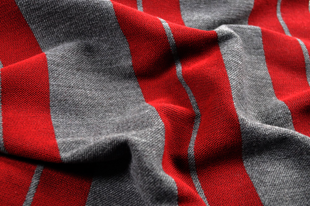 Schöner Jacquard mit klassischem Motiv  Ds2296 Jacquard Streifen S4y Dekostoffe Streifen Wende-Jacquard - Walensee