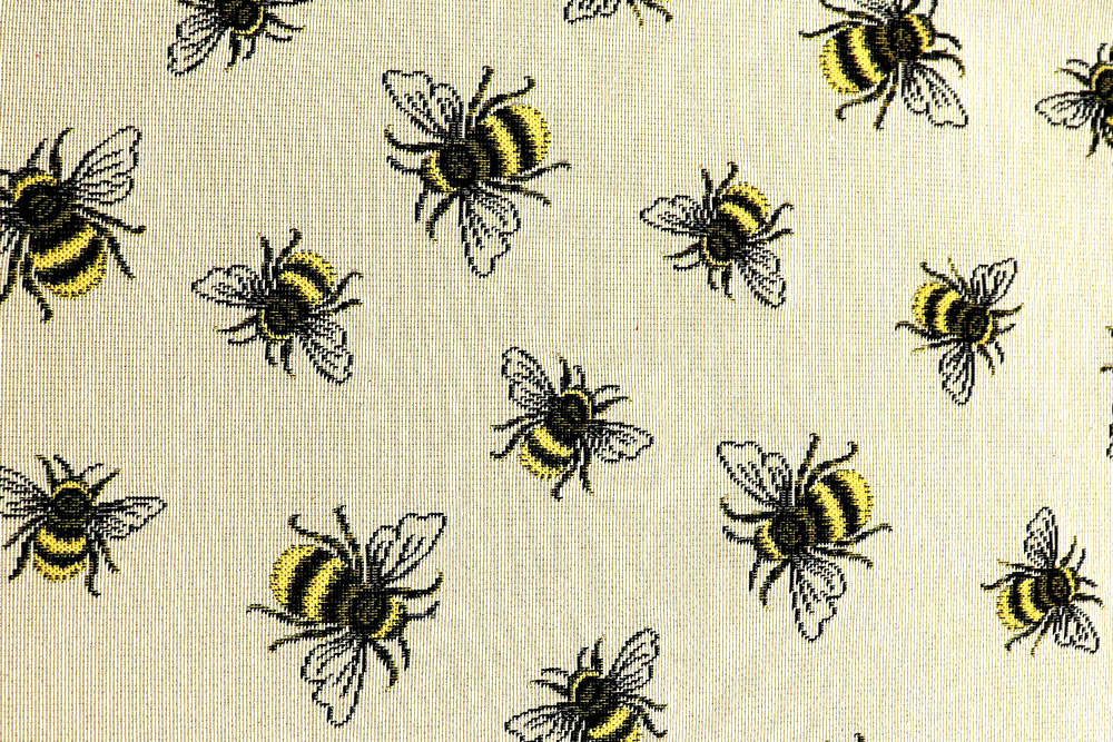 Fleißige Bienen auf hochwertigem Gobelin-Stoff Ds2486 Dekostoff Gobelin Bienen Bumble Bee S4y Gobelin sonstige Gobelin-Stoff - Bumble Bee