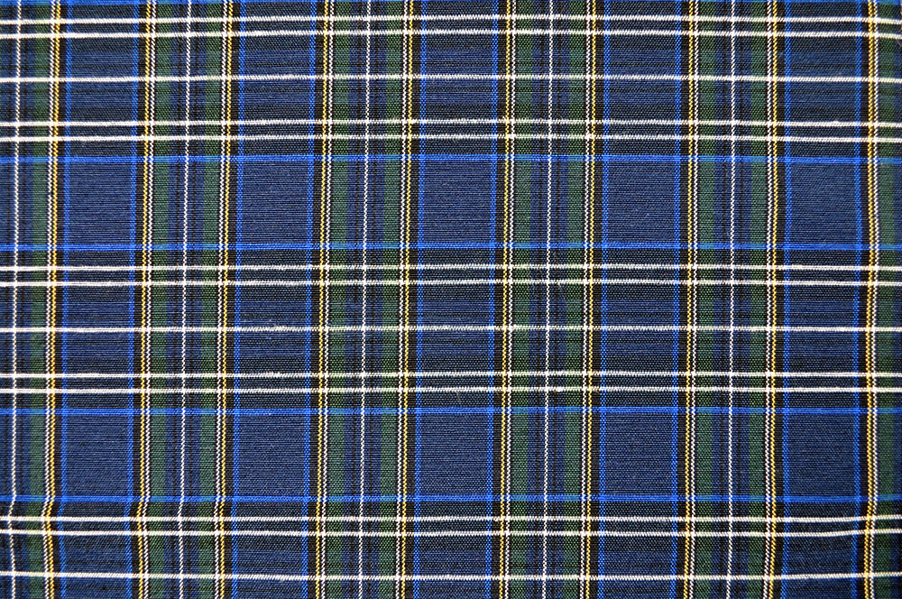 Da wird jeder Schotte neidisch: Blauer Dekostoff in Überbreite mit tollem Karomuster Ds3149540 Schottenkaro Blau Karo / Schottenkaro Dekostoff Schottenkaro - 280 cm breit - Blau