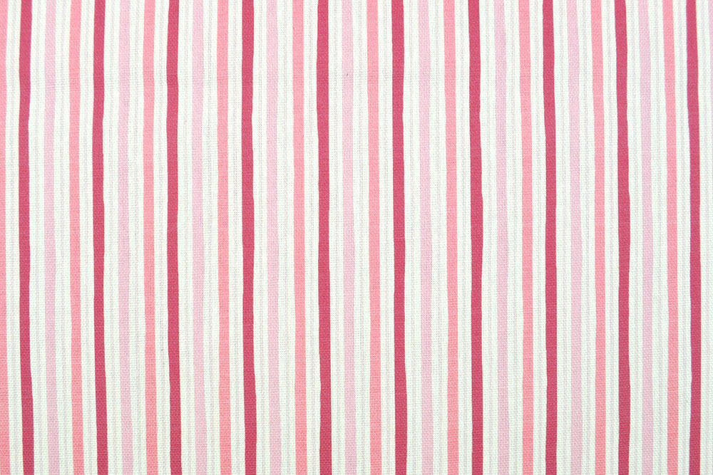 Klassisches Streifenmuster in zarten Farben auf reiner Baumwolle in Überbreite - 1A-Qualität! Ds3205 Baumwoll Dekostoff Ueberbreit Streifen Bettwäsche-Stoffe Bettwäsche-Stoff - Streifen Rosé - 280 cm