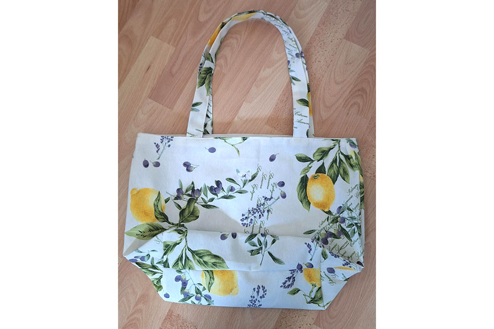 Mediterran-sommerlich daherkommender Dekostoff, dessen Überbreite ungeahnte Gestaltungsmöglichkeiten offenbart! Ds3226 Dekostoff Ueberbreit Zitronen S4 Top-Seller Dekostoff - Limone sul Garda - 280 cm