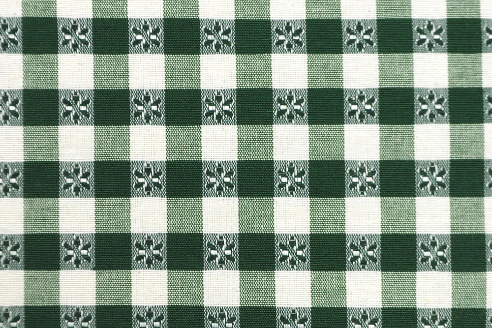 Klassischer Vichy-Karo-Stoff mit Blümchen in Überbreite in wunderschönen Farben Ds3290 Dekostoff Ueberbreit Vichy Karo Bluemchen Tanne S4 Bettwäsche-Stoffe Dekostoff - Vichy-Blumen - 280 cm breit - Grün