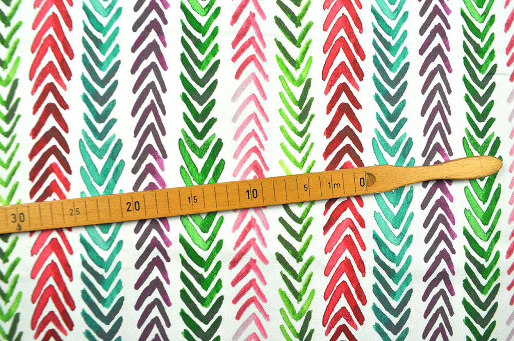 Knallbunter Stoff aus Baumwolle und Polyester - dekorieren Sie dank der Überbreite in grenzenlosen Möglichkeiten! Ds3292 Dekostoff Ueberbreit Bunte Pfeile S4 Dekostoffe sonstige Dekostoff Premium - Felicitas - 280 cm