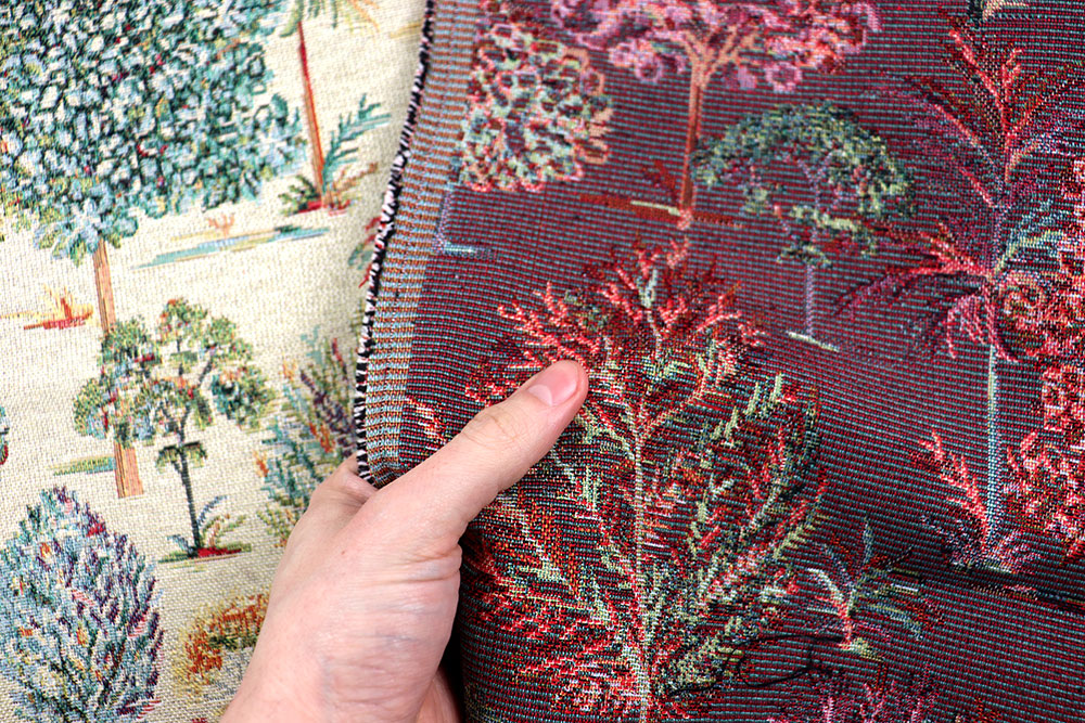 Ich glaub, ich steh im Wald! Dieser Gobelin ist ein farbenfroher Hingucker für Heimdeko, Taschen, Accessoires und vieles mehr Ds6338 Gobelin Baeume S4 Gobelin NEU Gobelin - Bäume