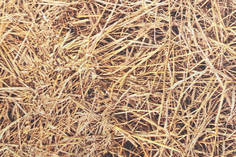 HEUreka! Dieser Stoff setzt Sie unter STROHm - fotorealistisches Design auf robustem Mischgewebe mit hohem Baumwollanteil Ds6376 Dekostoff Stroh Dekostoffe sonstige Dekostoff Premium - Stroh