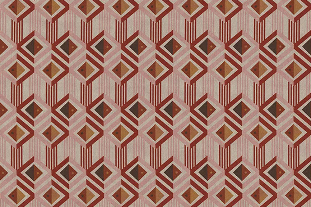 Premium-Dekostoff in Leinenoptik mit orange-beigem Rautenmotiv – für Kissen, Vorhänge und Accessoires. Ds6423 Dekostoff Leinenoptik Geometrische Dekostoffe Gemustert Dekostoff Leinenlook - Geometrisch