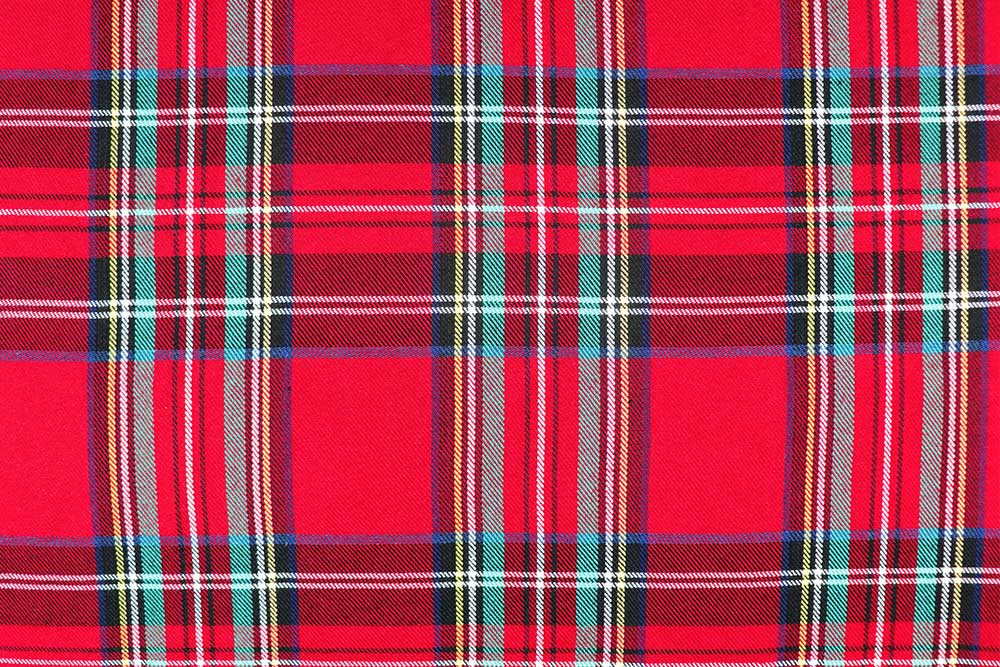 Durchgewebtes Karomuster auf hochwertigem Viskosemix - ideal für Kilts, Kostüme und Heimdeko Fn1335 Schottenkaro Stoff S4 Karo / Schottenkaro Schottenkaro durchgewebt - Aberdeen