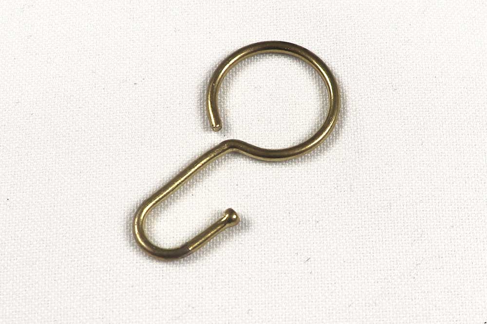 Gz1006 Seilhaken Zubehör 20x Seilhaken Metall - vermessingt