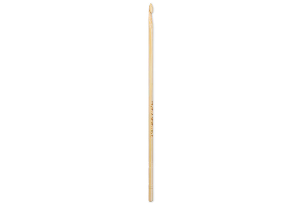 Ks1083 Häkelnadeln Woll-Häkelnadel Prym - 15 cm - 3,5 mm - Bambus