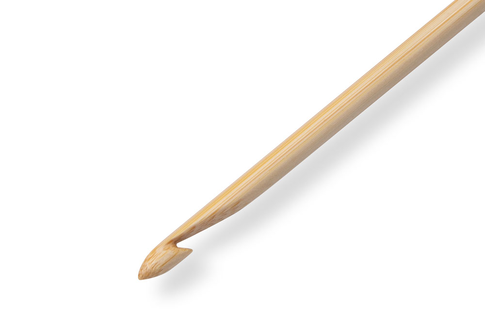 Ks1089 Häkelnadeln Woll-Häkelnadeln Prym 15 cm - 4,5 mm Bambus