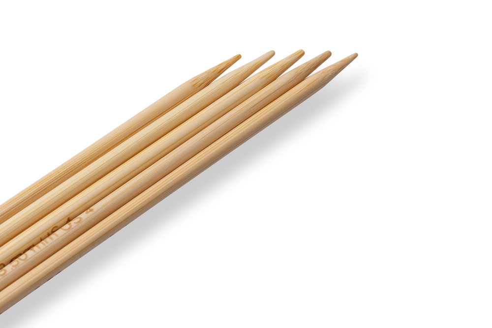 Ks1093 Stricknadeln Strumpfstricknadeln Prym 15 cm - 3,5 mm Bambus