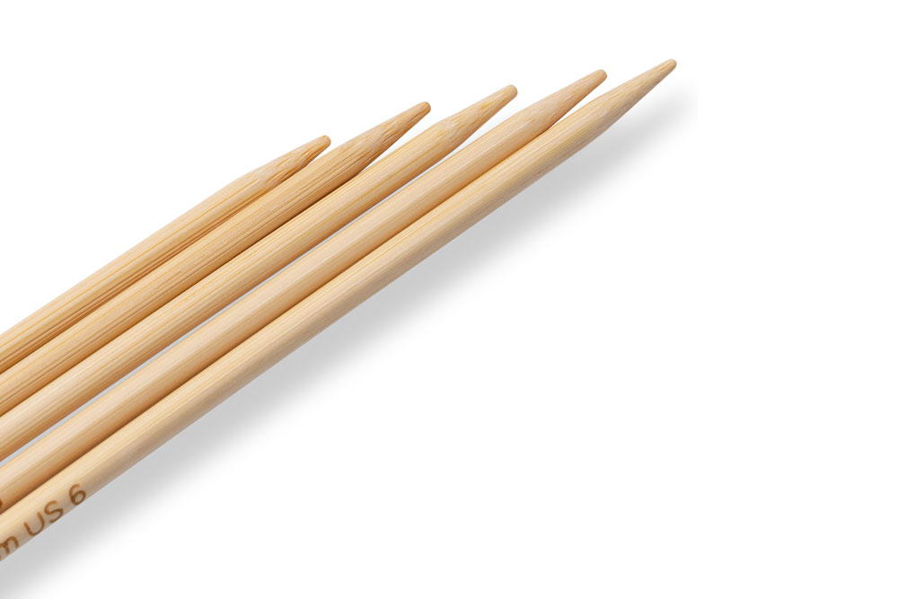 Ks1098 Stricknadeln Strumpfstricknadeln Prym 20 cm - 4,0 mm Bambus