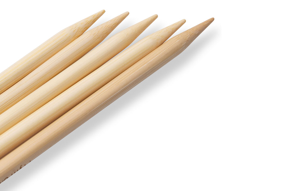 Ks1100 Stricknadeln Strumpfstricknadeln Prym 20 cm - 6,0 mm Bambus