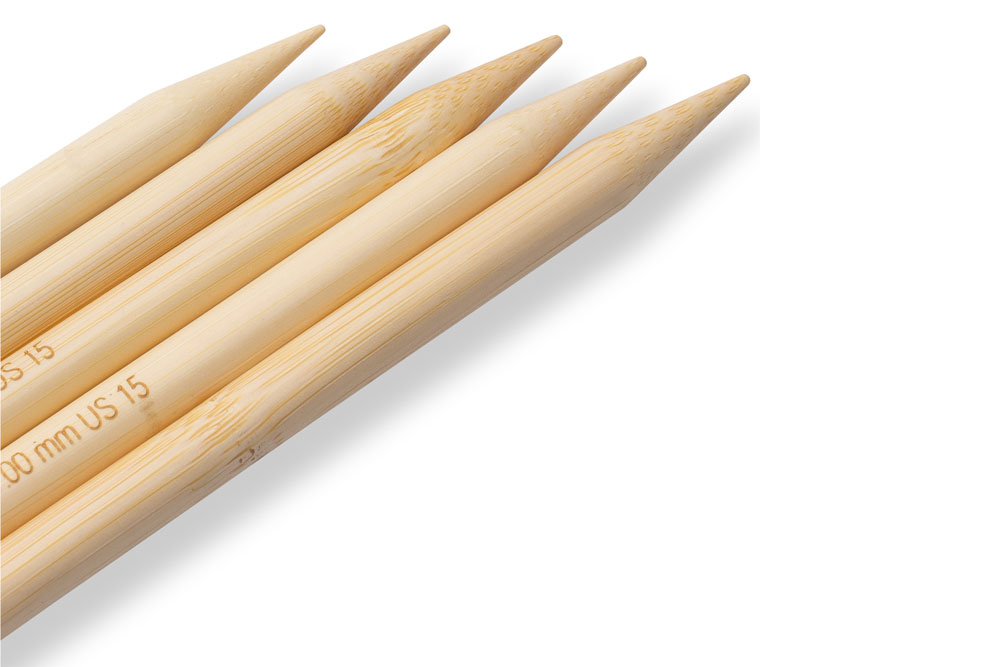 Ks1104 Stricknadeln Strumpfstricknadeln Prym 20 cm - 10,0 mm Bambus