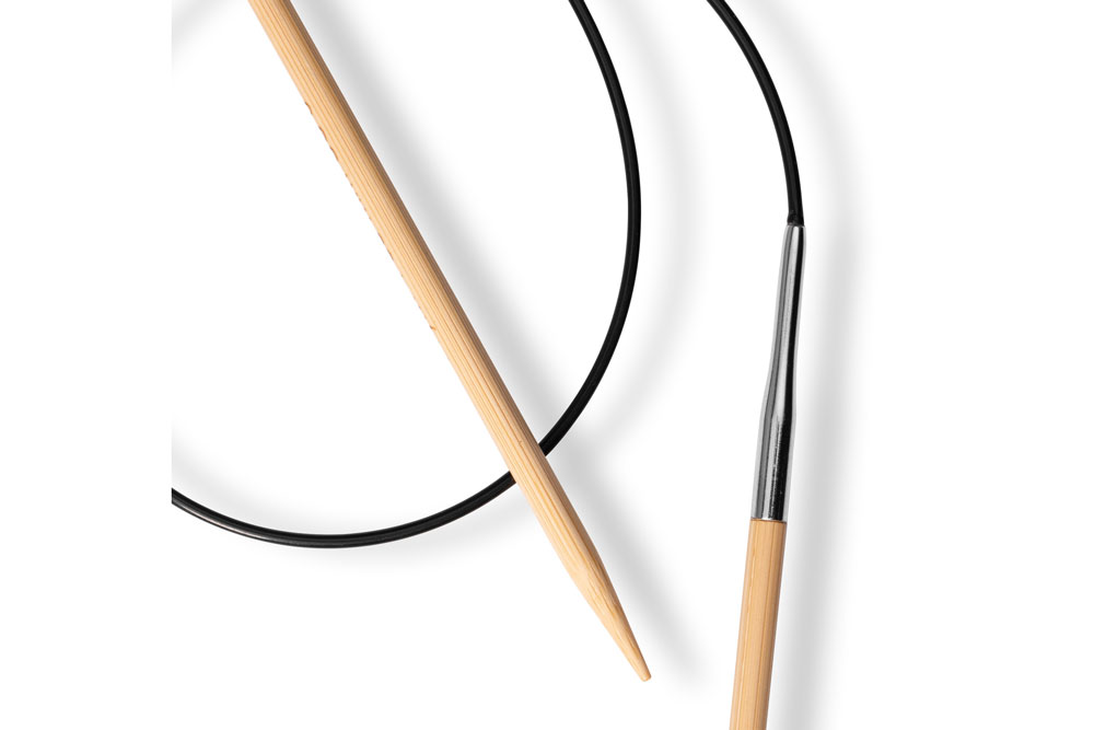 Ks1106 Rundstricknadeln Rundstricknadeln Prym 60 cm - 4,0 mm Bambus