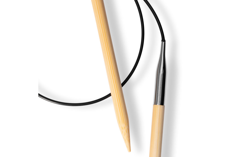 Ks1108 Nadeln Rundstricknadeln Prym 60 cm - 6,0 mm Bambus