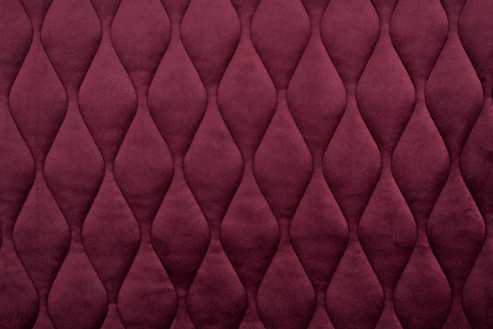 Sehr weicher Möbelstoff, abriebfest mit 60000 Scheuertouren, mit trendy Strukturmuster Ms5128263 Moebelsamt Ola Bordeaux Samt Möbelsamt 3D - Ola