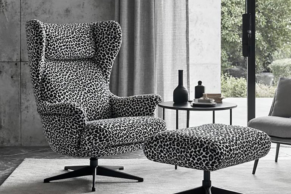 ACHTUNG: WILD! Dieser Möbelstoff mit Chenille-Design ist unwiderstehlich! Ms5192 Moebelstoff Leo S4y Chenille-Stoffe Möbelstoff Premium Chenille - Leo