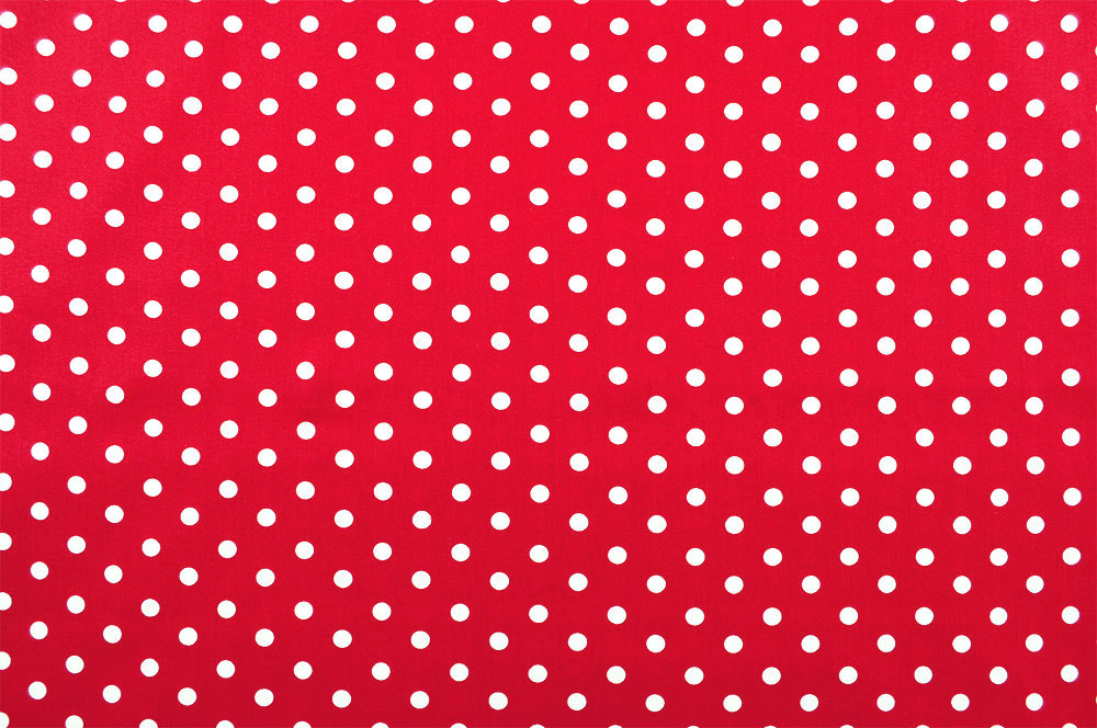 Mit weißen Punkten bedruckter Patchworkstoff aus 100% Baumwolle - zeitlos, natürlich, vielseitig einsetzbar! Pw1168 Patchworkstoff Punkte Gross Rot Patchworkstoffe Meterware Patchwork-Stoff Léger - Big Dots - Rot/Weiß
