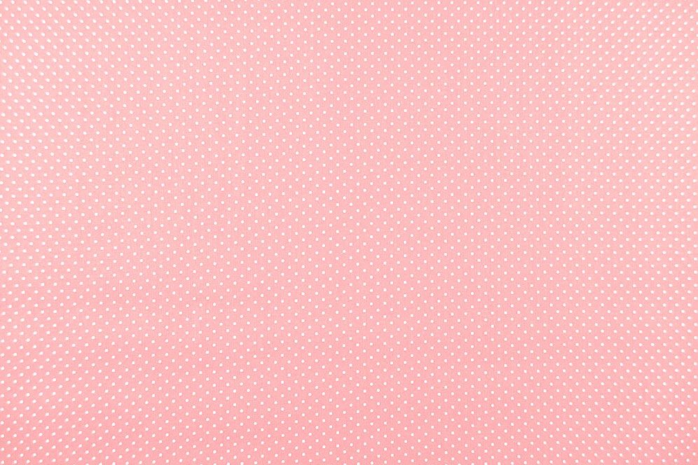 Weiß getupfter Baumwollstoff in hellem Rosa für schöne Heimtextilien, Kleidungszwecke und Patchworkarbeiten Pw1169 Patchworkstoff Punkte Klein Rosa(2) Baumwolle Punkte Patchwork-Stoff Léger - Small Dots - Rosa/Weiß