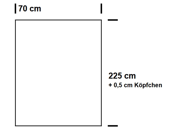 Fertig-Gardine - Polyester - Champagner Rkv20026 Universalstoff Extra Stark 50093 Champagner Z1(1) Gardinen Fertig-Gardine - Universalstoff extra stark schwer entflammbar - a: 70 x b: 225 cm - Champagner - B-Ware