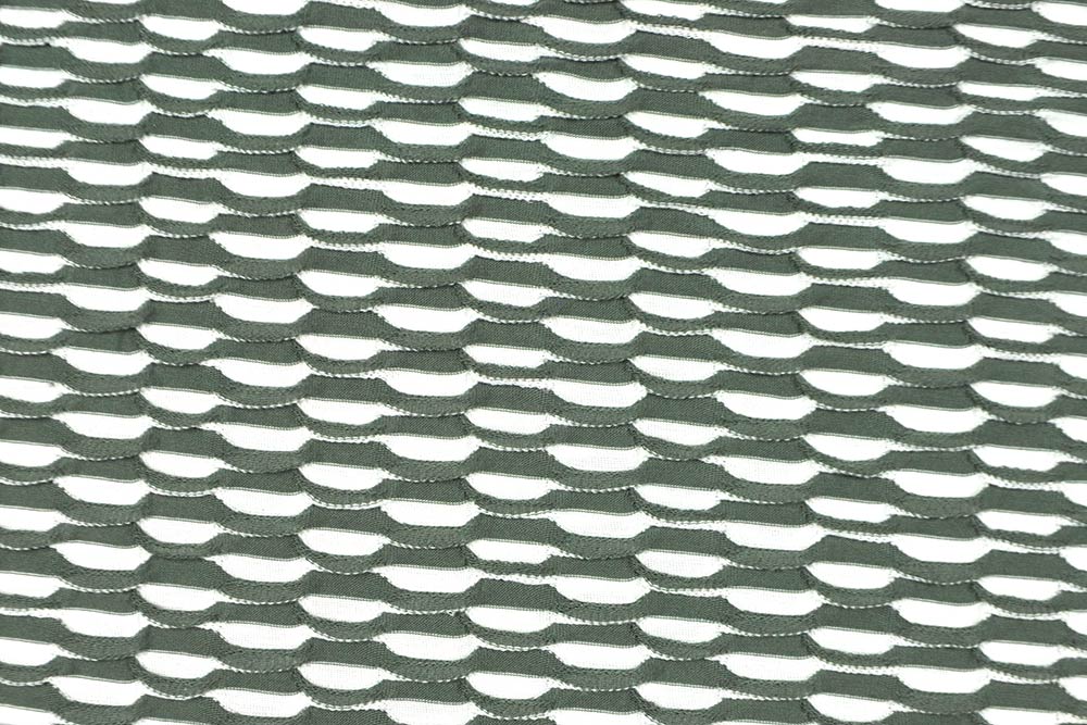 Aparter Jersey mit eingearbeitetem Muster - ein Materialmix mit Wow-Effekt! Sp148237 Strukturjersey Sonstige Strukturjersey - Etiopia