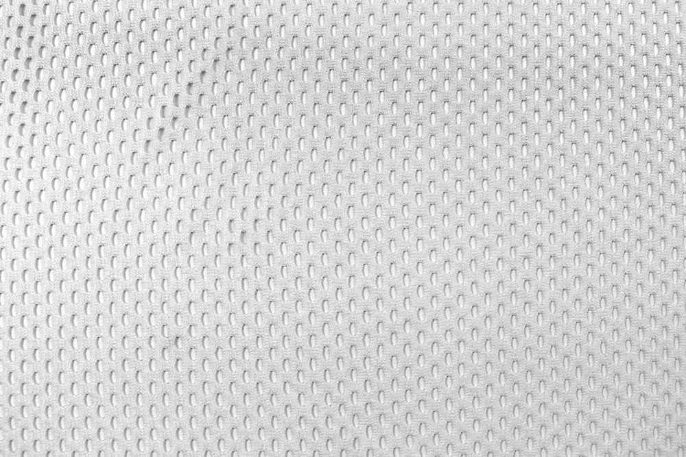 Weißes Mesh aus pflegeleichtem Material Sp155027 Frank Walder Polyester-Netzstoff - Weiß