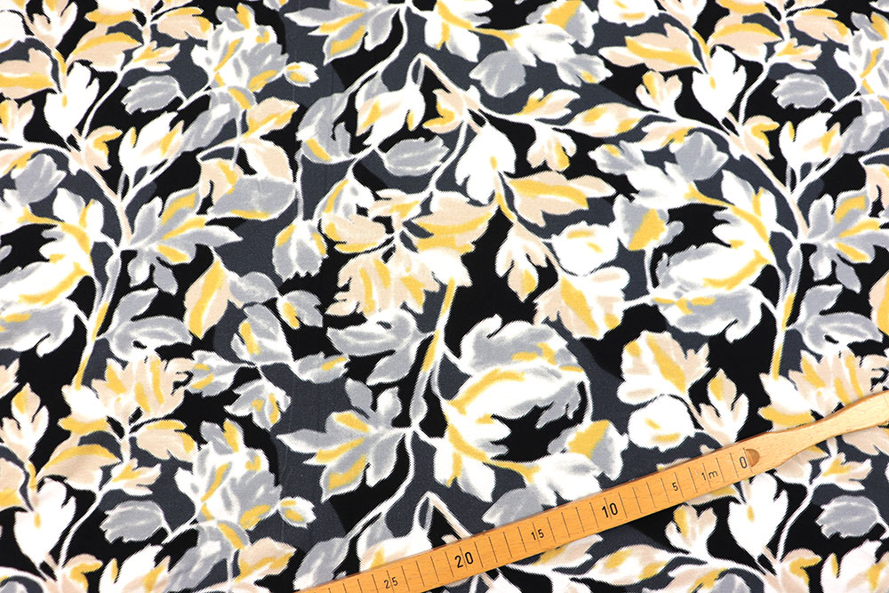 Modischer Jersey aus geschmeidiger Viskose und Elasthan Sp155087 Sonderposten NEU Viskosejersey - Blurry Blossom