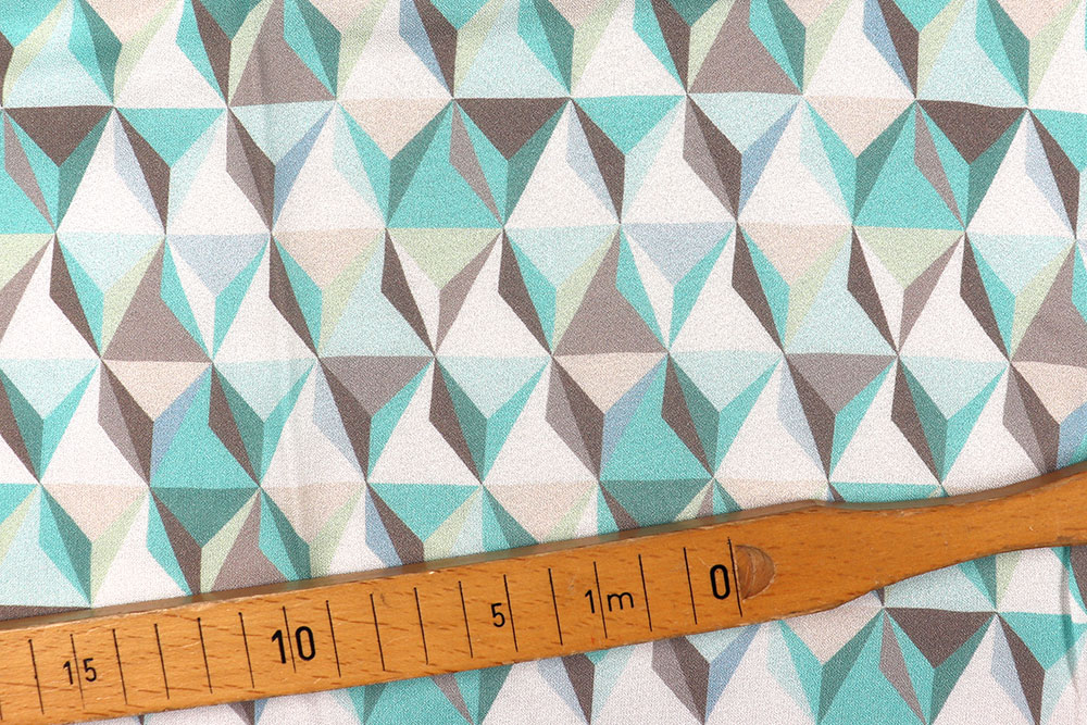 Geschmeidig fallender, transparenter Stoff für luftig-leichte DIY-Kreationen Sp155365 Sonderposten Bekleidungsstoffe Blusen-Chiffon - Prisma