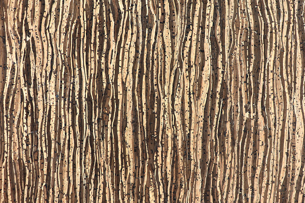 Weicher, leichter Korkstoff mit natürlich wirkendem Design - lassen Sie Ihrer Kreativität freien Lauf! Sp173004 Korkstoff S4 Kork Stoffe Korkstoff - Dark Wood