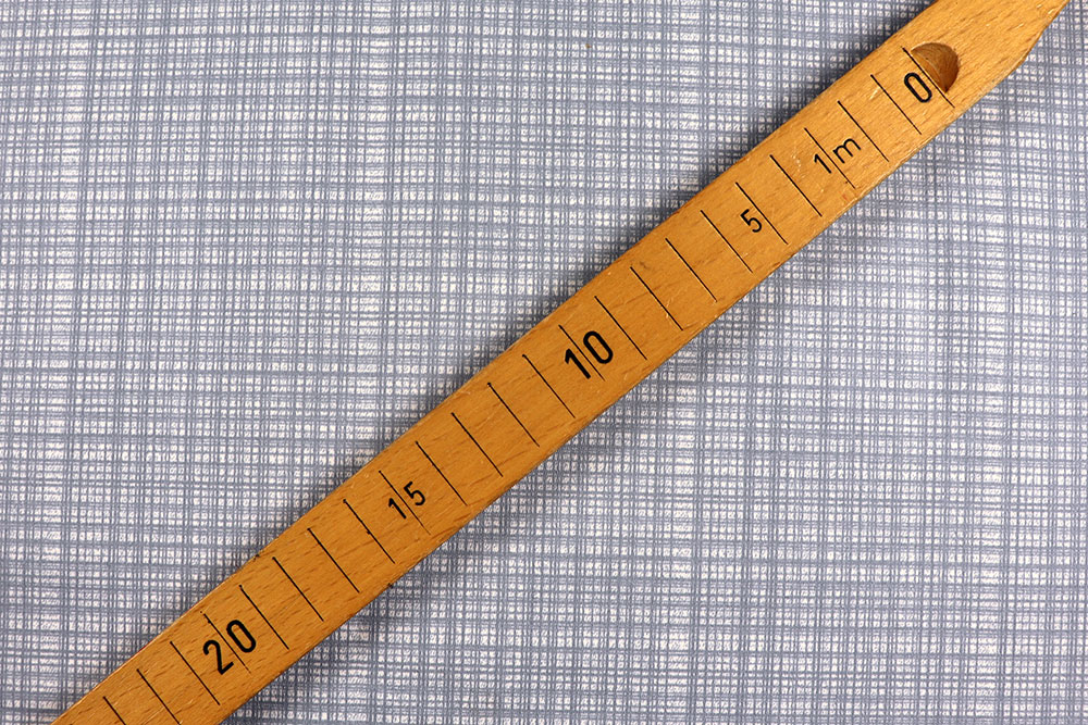 Karierter Deko-Satin für Gardinen, Bettwäsche und vieles mehr - überbreite Ware zum Spitzenpreis! Sp177018 Dekostoff Karo S4 Dekostoffe Karos Dekostoff - Multikaro Steel - 280 cm
