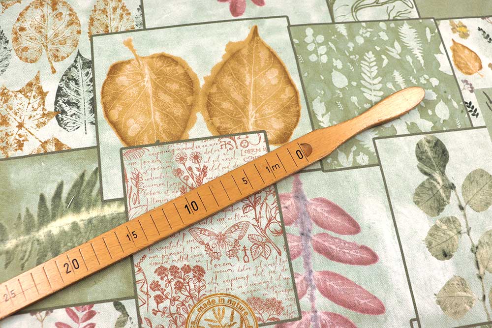 Wunderschöner Mustermix in harmonischen Farben auf hochwertiger, robuster Grundware Sp177036 Dekostoff Patchwork S4 Dekostoffe Patchwork Dekostoff - Pflanzen-Patchwork