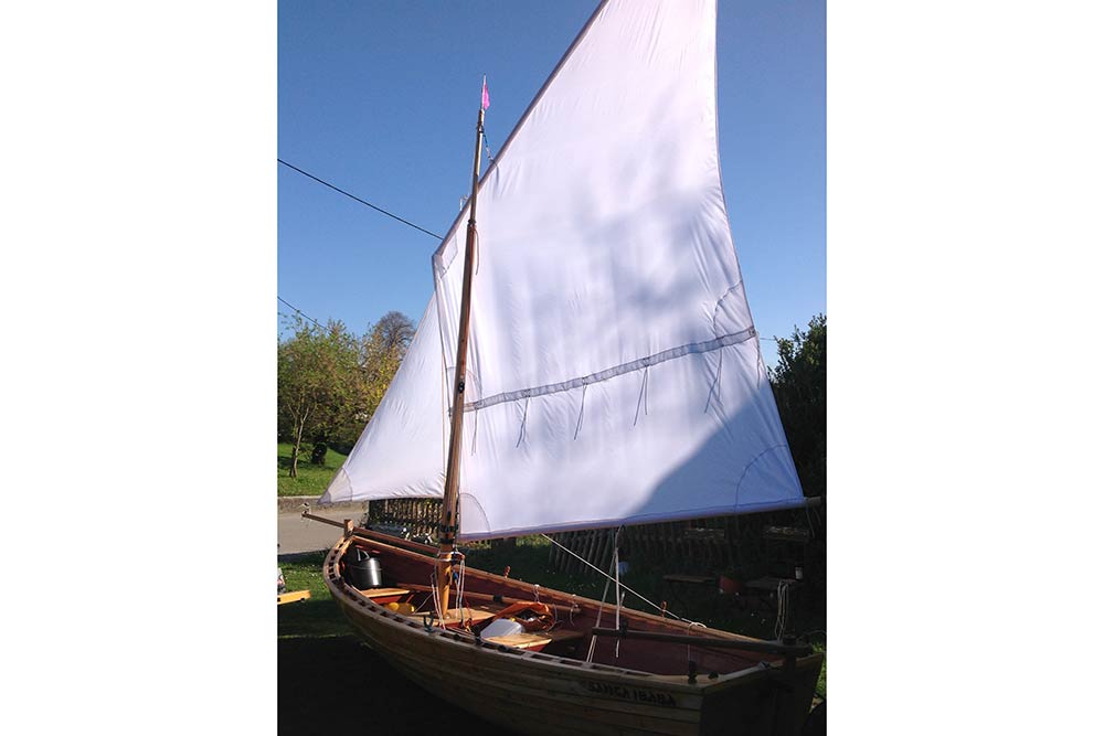 Der federleichte Segelboot-Stoff mit extrem hoher Reißfestigkeit- wiegt nur ca. 65 g/qm! Tg1009 Segelboot Stoff Weiss 310 Boots- Persenningstoff Segelboot-Stoff - 310 cm breit - Weiß