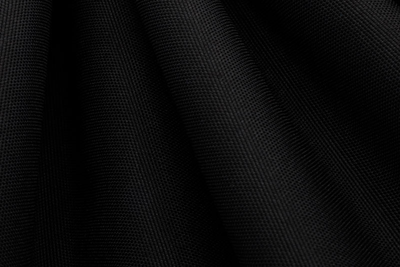 Super reißfest, sehr schwer und wasserdicht - das ist Premiumware für hohe Ansprüche! Tg1166 Polyester Reissfest Wasserabweisend Schwarz Segeltuch Hightech Polyester-Stoff - PVC-Beschichtung - Schwarz