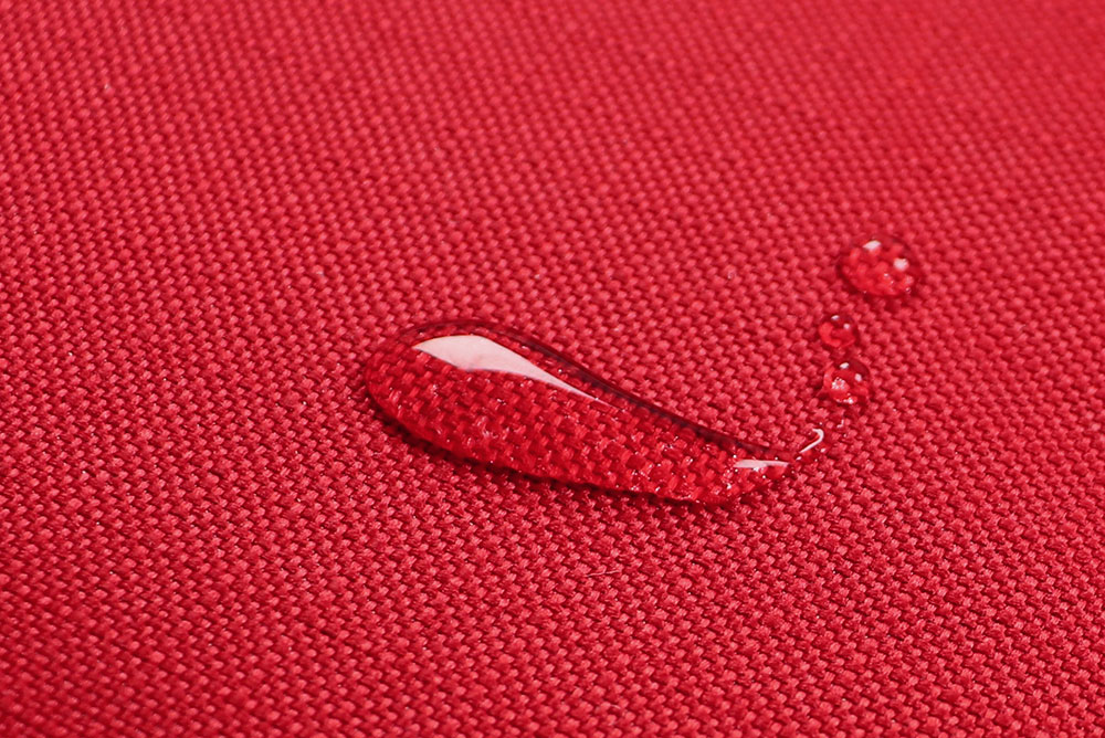 Roter Polyesterstoff mit PVC-Beschichtung, super reißfest, langlebig, wasserabweisend! Tg1210 Ripstop Rot Beschattungsstoff Ripstop - reißfest und wasserabweisend - Rot