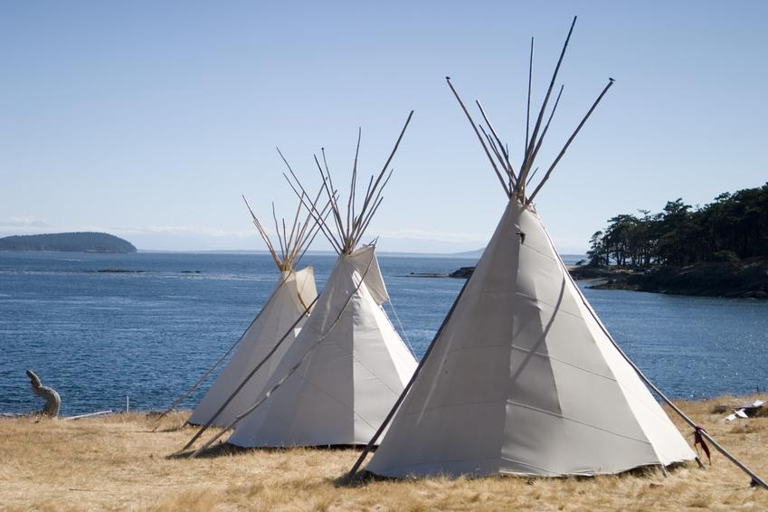 Ein schmutz- und abweisender Zeltstoff der neuen Generation in Überbreite Tipi Sonnensegel Tipi-Zeltstoff Protect - 320 cm