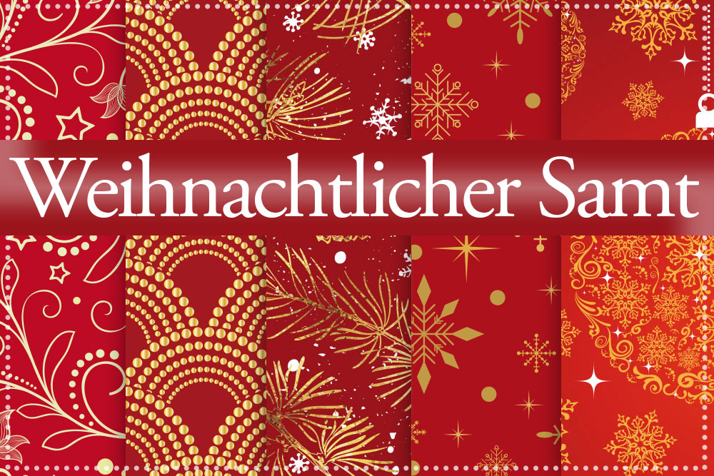 In winterlich-festlichem Gewand präsentiert sich dieser fein glänzende Samt mit herrlich geschmeidiger Oberfläche 140 108077 Samt Weihnachten Waldboden S4y Weihnachten sonstige Samt - Bright Winter Forest