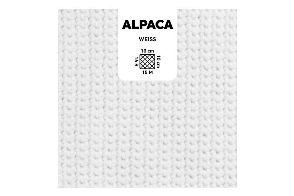Traumhaft weiche Wolle mit Alpaka-Anteil - anschmiegsam, temperaturregulierend, widerstandsfähig Wo1044001 Sonstige Wolle Myboshi Alpaca - 50 g - Weiß