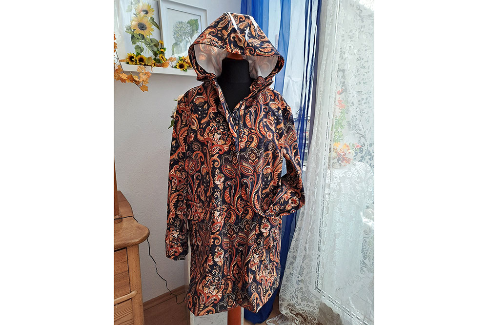 Hochwertiger, wasserabweisender Softshell-Stoff mit Nano-Technologie mit einem tollen Motiv, im Ethno-Stil bedruckt. 125 108258 Nano Softshell Paisley Muster S4 Softshell Nano-Softshell - Paisley-Muster Indianerstyle