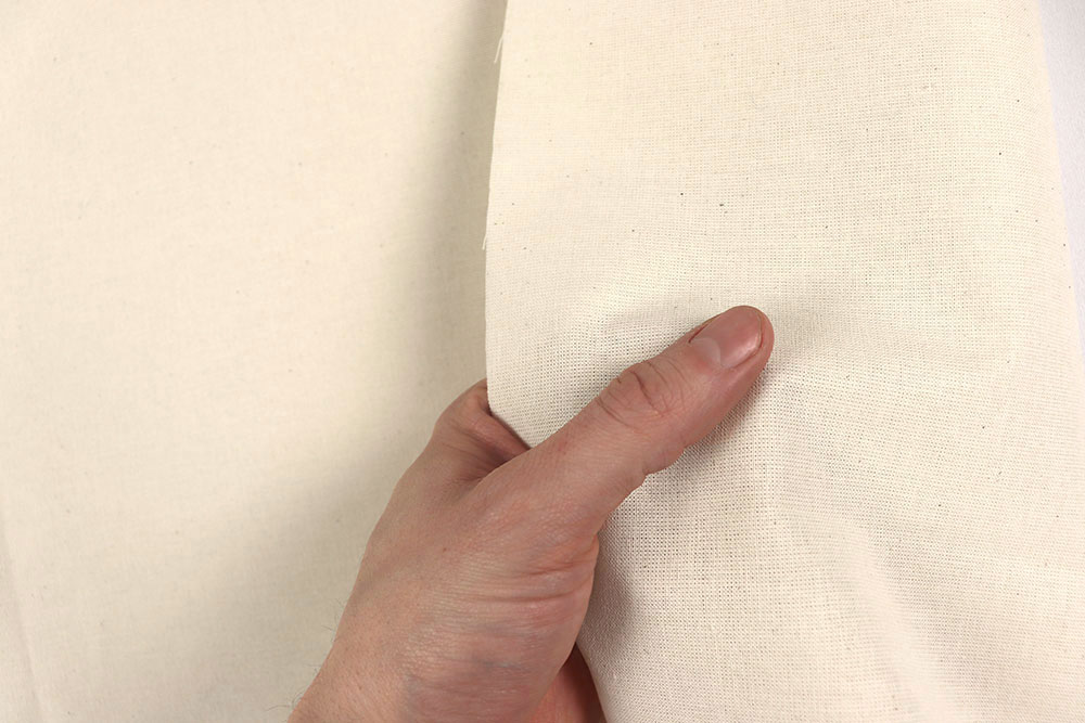 Naturbelassene, unbehandelte Baumwoll-Meterware für unterschiedlichste Einsatzzwecke - Praktische Überbreite von 520 cm 599011 Segeltuch S4 520  Baumwoll-Nessel - 520 cm