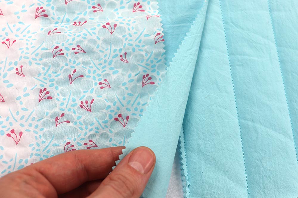 Blue Summer is Coming! Reine Baumwolle im Vintage-Style, perfekt kombinierbar! Bk7491 Vintage Baumwolle Hellblau Sonderposten Bekleidungsstoffe Baumwollstoff Vintage - Blue Summer