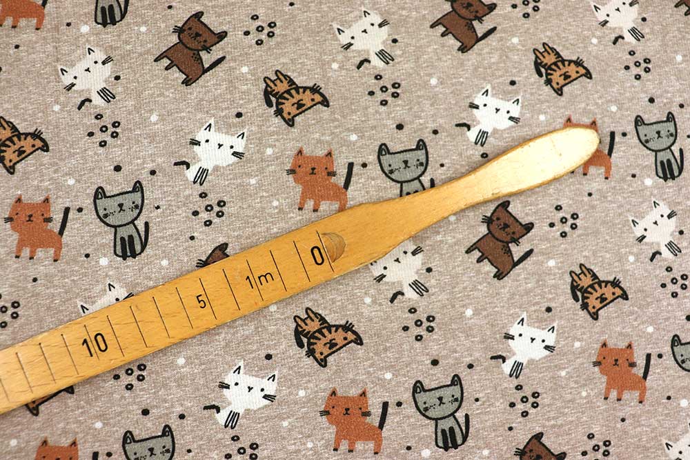 Miau Miau! Fahren Sie Ihre Krallen aus und schnappen Sie sich diesen katztastischen Alpenfleece
 Bk7992 Alpenfleece Katzen S4 Jogging Anzüge Alpenfleece Premium - Süße Kätzchen
